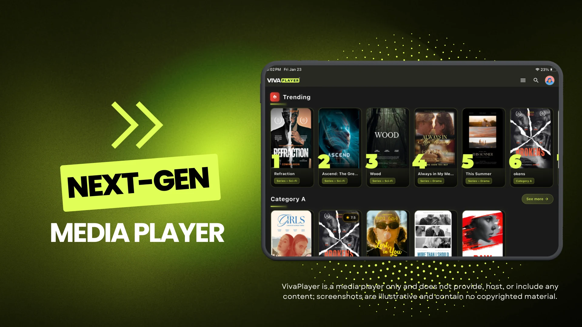 VivaPlayer™ - Media Player screenshot